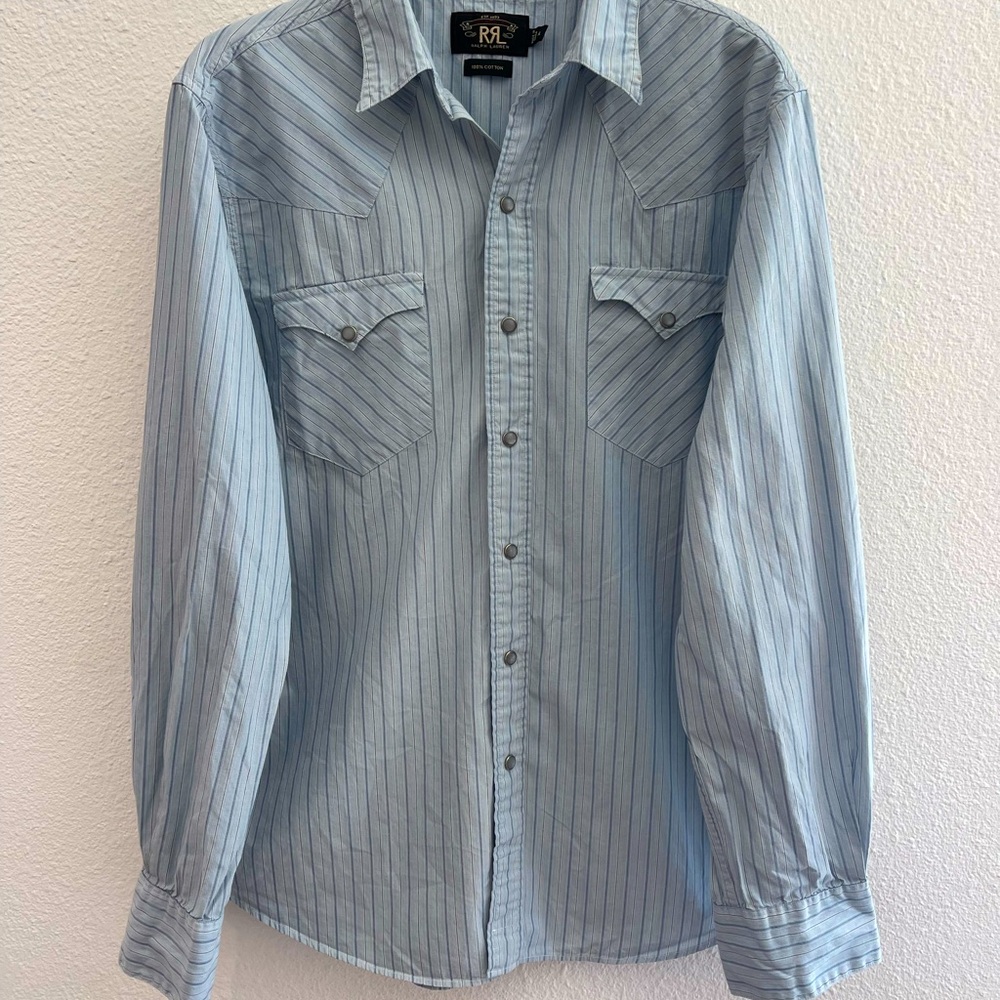 RALPH LAUREN RRL man’s shirt excellent condition NWOT